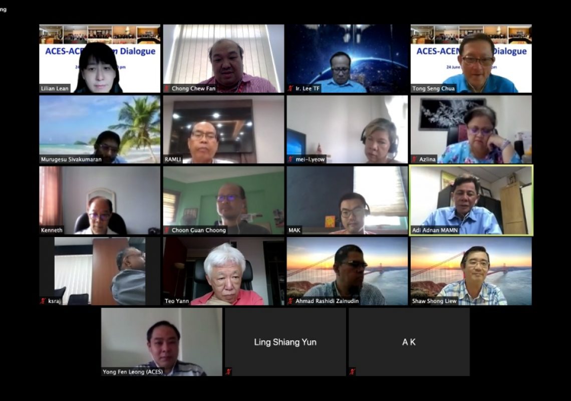 ACES-ACEM Interim Dialogue 25 June 2020, sharing experiences from both sides of the borders on COVID-19 pandemic ACES-ACEM Interim Dialogue 25 June 2020, sharing experiences from both sides of the borders on COVID-19 pandemic